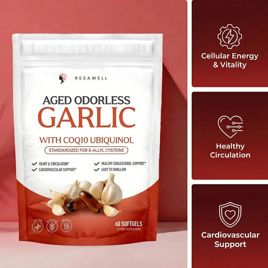 Heart Health Aged Odorless Garlic