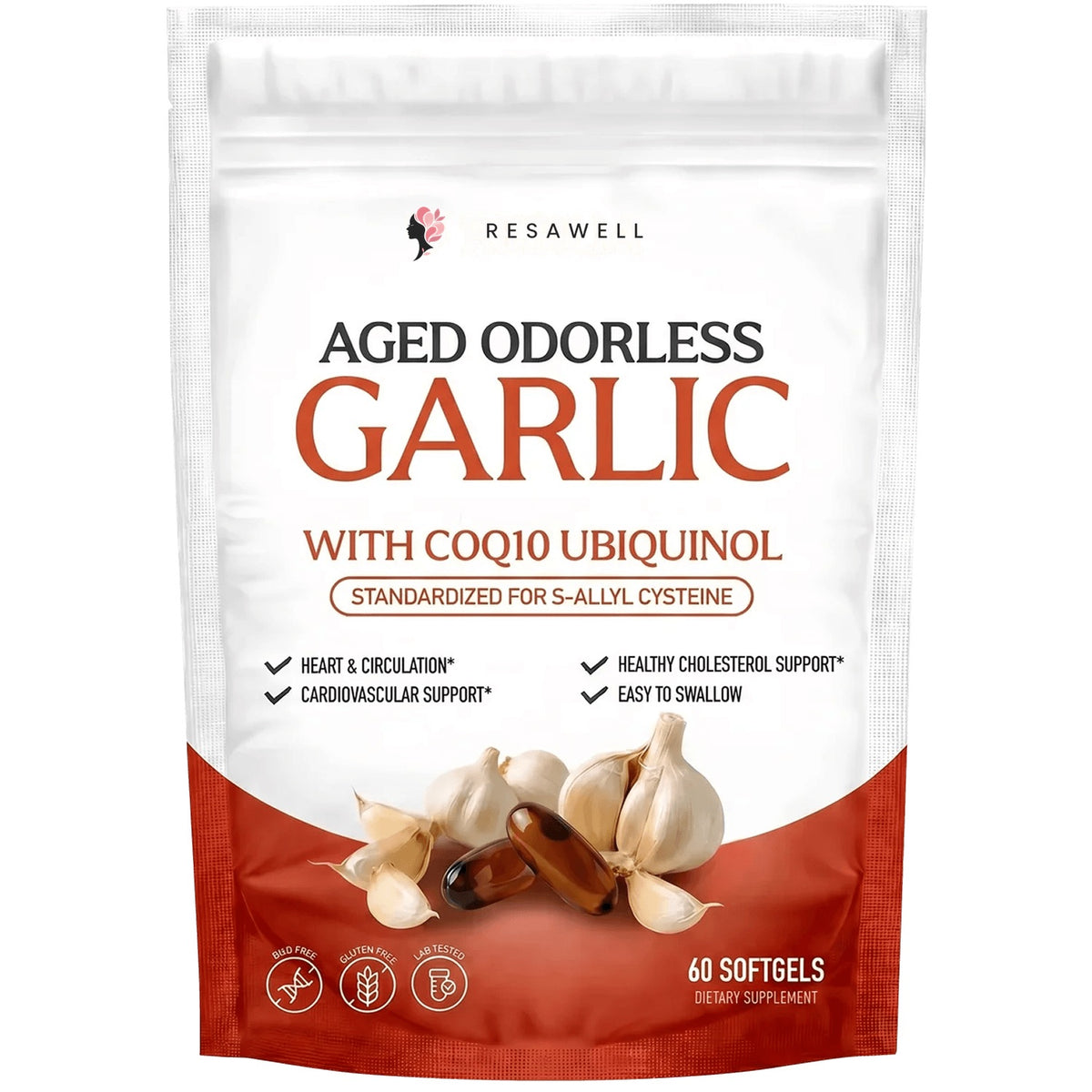 Heart Health Aged Odorless Garlic