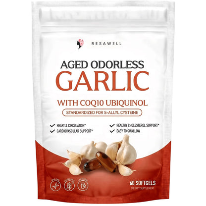 Heart Health Aged Odorless Garlic