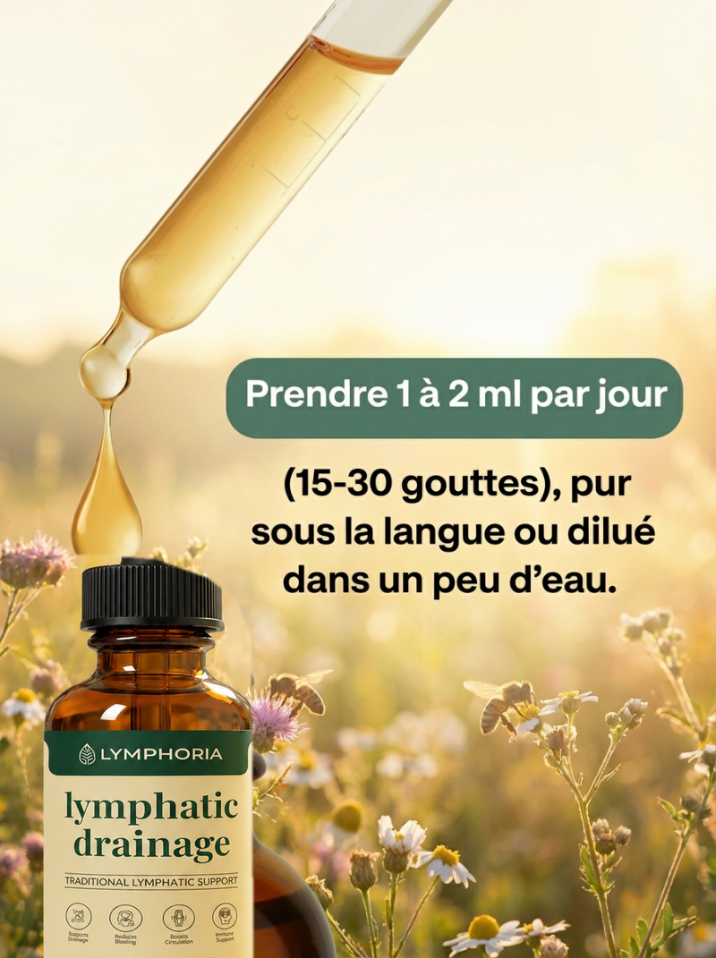 Lyphaderm Gouttes drainage lymphatique
