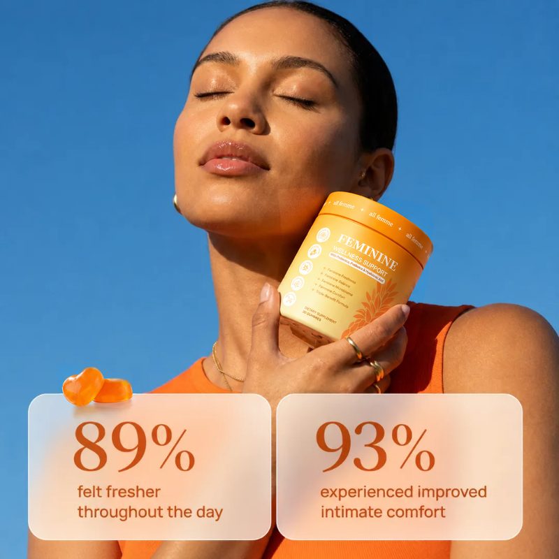 AllFemme Flora+ Vaginal Health Gummies