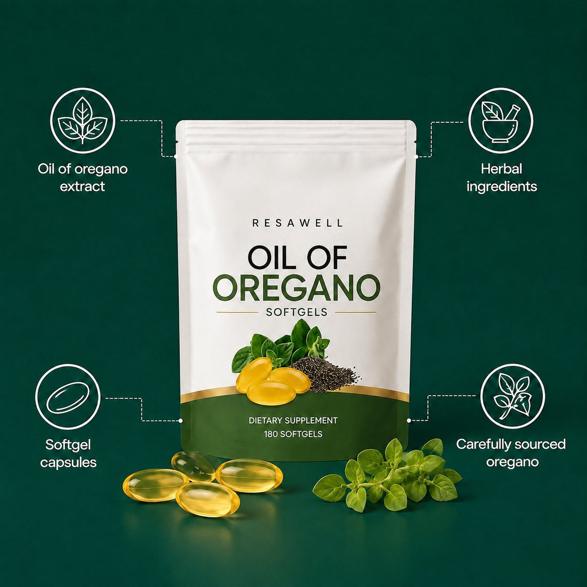 Oil of Oregano Softgels — image 05