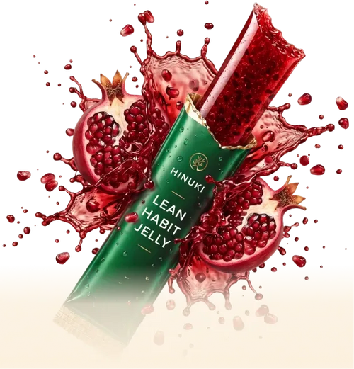 Hinuki Pomegranate Jelly Sticks — hero